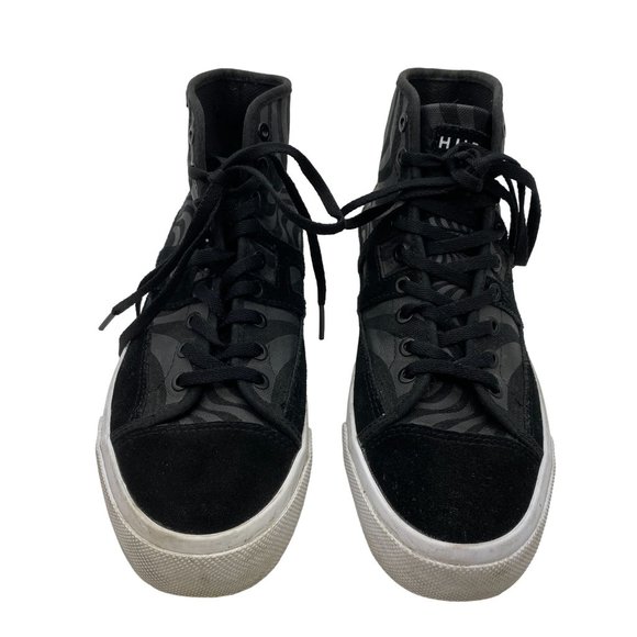 HUF worldwide mens skate high tops size 6 black skateboarding main image 5